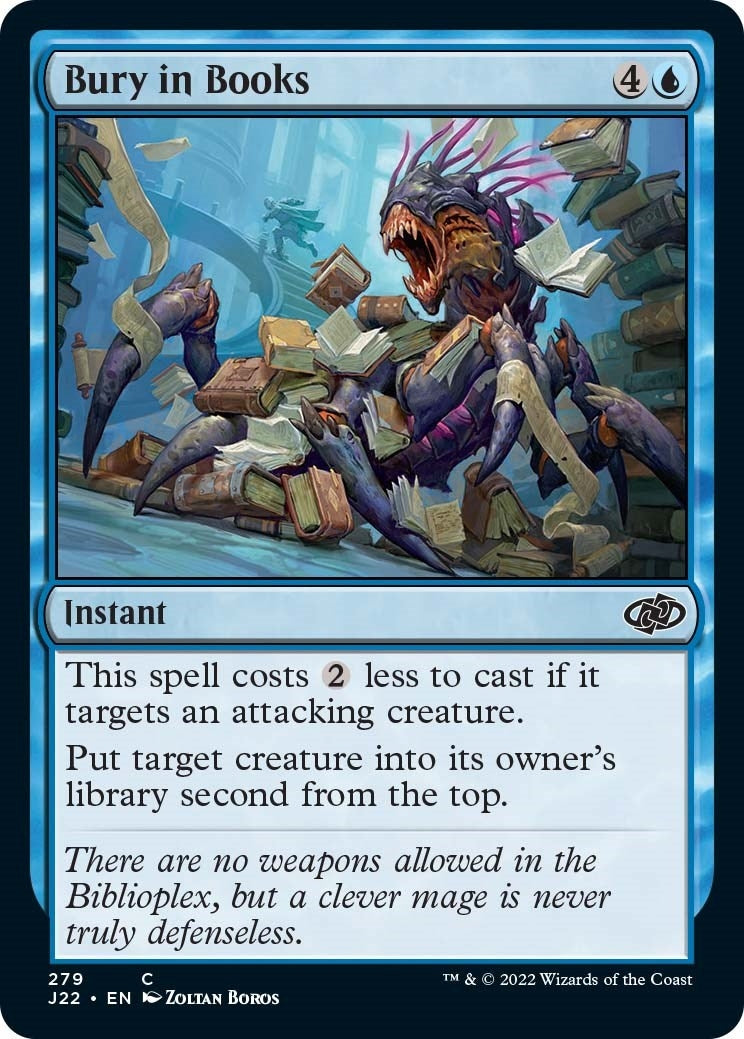 Bury in Books (279) [J22] - MTG Single