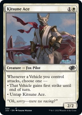 Kitsune Ace (204) [J22] - MTG Single