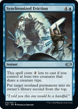 Synchronized Eviction (18) [J22] - MTG Single