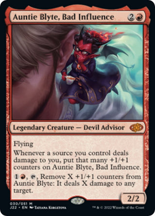 Auntie Blyte Bad Influence (30) [J22] - MTG Single