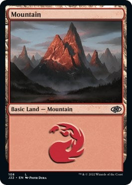 Mountain (108) (108) [J22] - MTG Single