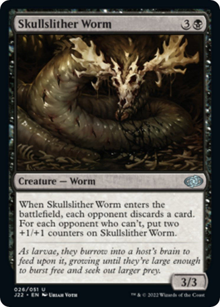 Skullslither Worm (26) [J22] - MTG Single
