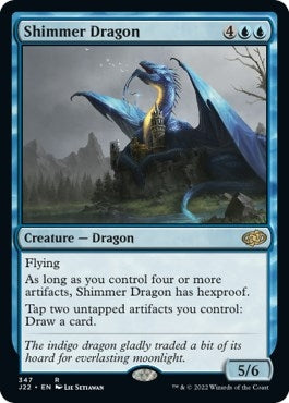 Shimmer Dragon (347) [J22] - MTG Single