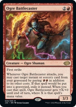 Ogre Battlecaster (36) [J22] - MTG Single