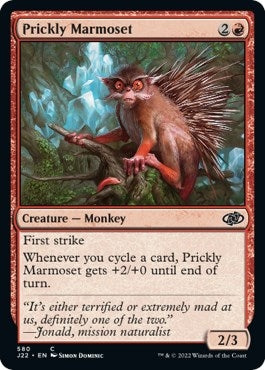 Prickly Marmoset (580) [J22] - MTG Single