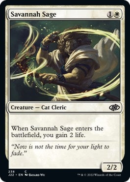 Savannah Sage (238) [J22] - MTG Single