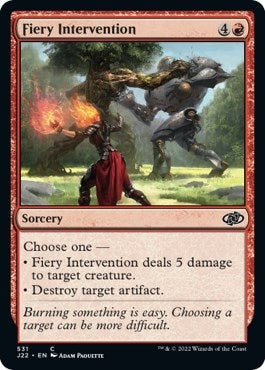Fiery Intervention (531) [J22] - MTG Single