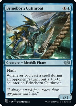 Brineborn Cutthroat (278) [J22] - MTG Single
