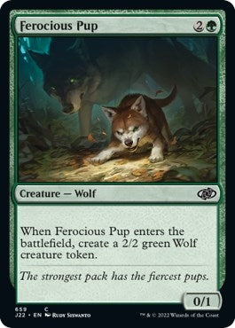 Ferocious Pup (659) [J22] - MTG Single