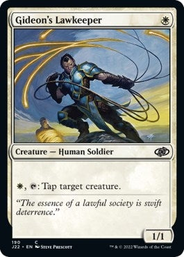 Gideon’s Lawkeeper (190) [J22] - MTG Single