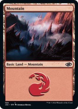 Mountain (109) (109) [J22] - MTG Single