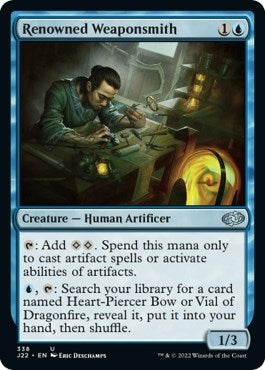 Renowned Weaponsmith (338) [J22] - MTG Single