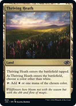 Thriving Heath (824) [J22] - MTG Single