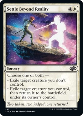 Settle Beyond Reality (242) [J22] - MTG Single