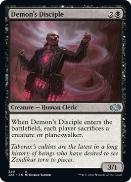 Demon’s Disciple (399) [J22] - MTG Single