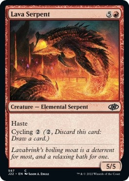 Lava Serpent (567) [J22] - MTG Single