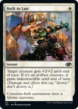 Built to Last (161) [J22] - MTG Single