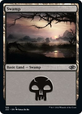 Swamp (105) (105) [J22] - MTG Single