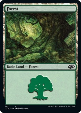 Forest (112) (112) [J22] - MTG Single