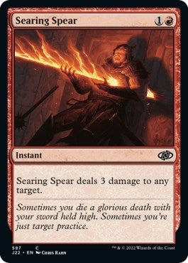 Searing Spear (597) [J22] - MTG Single