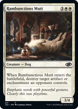 Rambunctious Mutt (231) [J22] - MTG Single