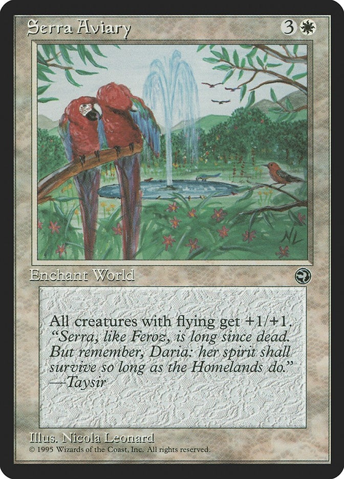 Serra Aviary [HML] - MTG Single