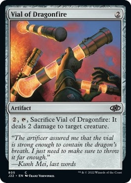Vial of Dragonfire (805) [J22] - MTG Single