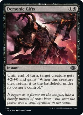 Demonic Gifts (398) [J22] - MTG Single
