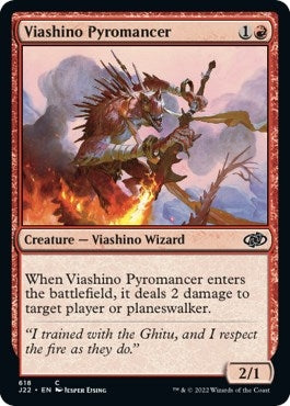 Viashino Pyromancer (618) [J22] - MTG Single