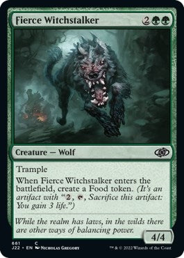 Fierce Witchstalker (661) [J22] - MTG Single