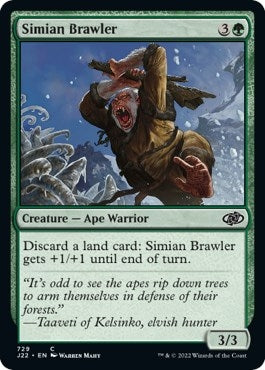 Simian Brawler (729) [J22] - MTG Single