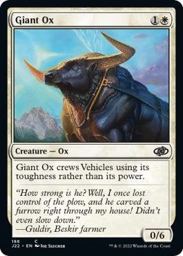 Giant Ox (188) [J22] - MTG Single