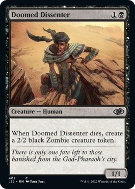 Doomed Dissenter (402) [J22] - MTG Single