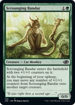 Scrounging Bandar (726) [J22] - MTG Single