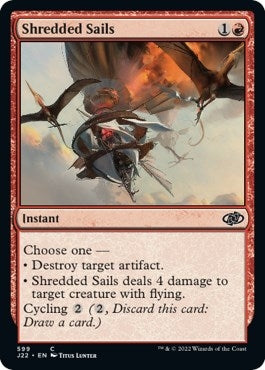 Shredded Sails (599) [J22] - MTG Single