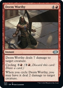 Deem Worthy (520) [J22] - MTG Single