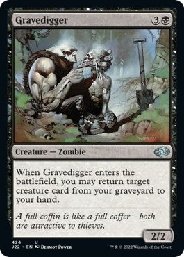 Gravedigger (424) [J22] - MTG Single