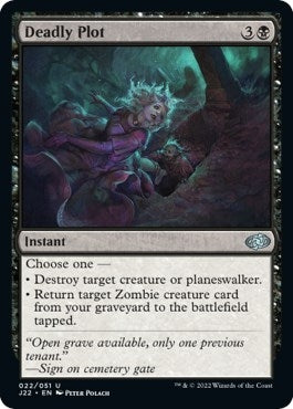 Deadly Plot (22) [J22] - MTG Single