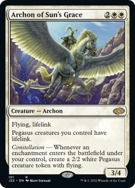 Archon of Sun’s Grace (151) [J22] - MTG Single
