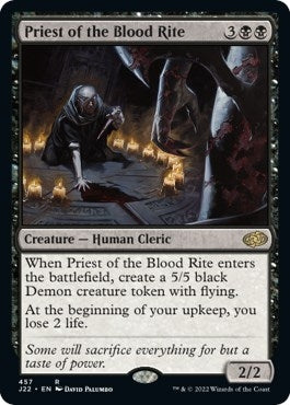 Priest of the Blood Rite (457) [J22] - MTG Single