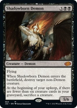 Shadowborn Demon (464) [J22] - MTG Single