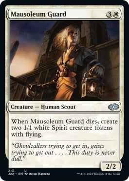 Mausoleum Guard (213) [J22] - MTG Single