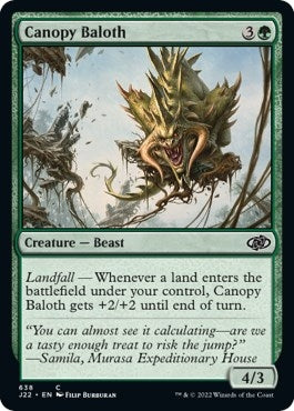 Canopy Baloth (638) [J22] - MTG Single