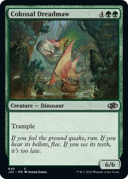 Colossal Dreadmaw (640) [J22] - MTG Single