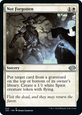 Not Forgotten (222) [J22] - MTG Single