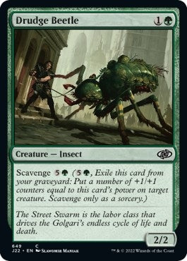Drudge Beetle (649) [J22] - MTG Single