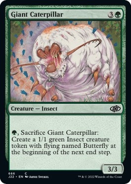 Giant Caterpillar (666) [J22] - MTG Single