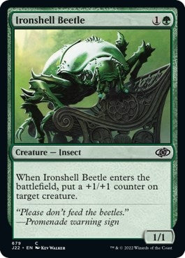 Ironshell Beetle (679) [J22] - MTG Single