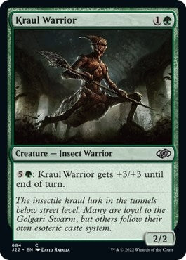 Kraul Warrior (684) [J22] - MTG Single