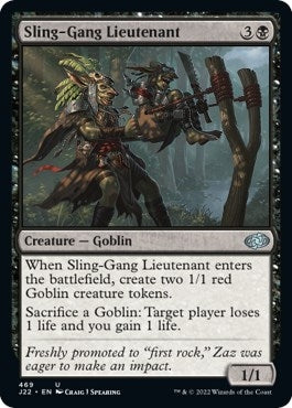 Sling-Gang Lieutenant (469) [J22] - MTG Single